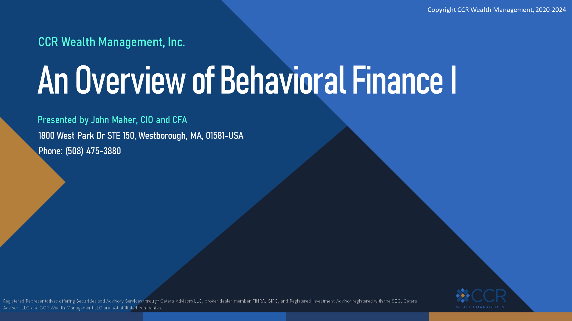 Behavioral Finance 1 Thumbnail