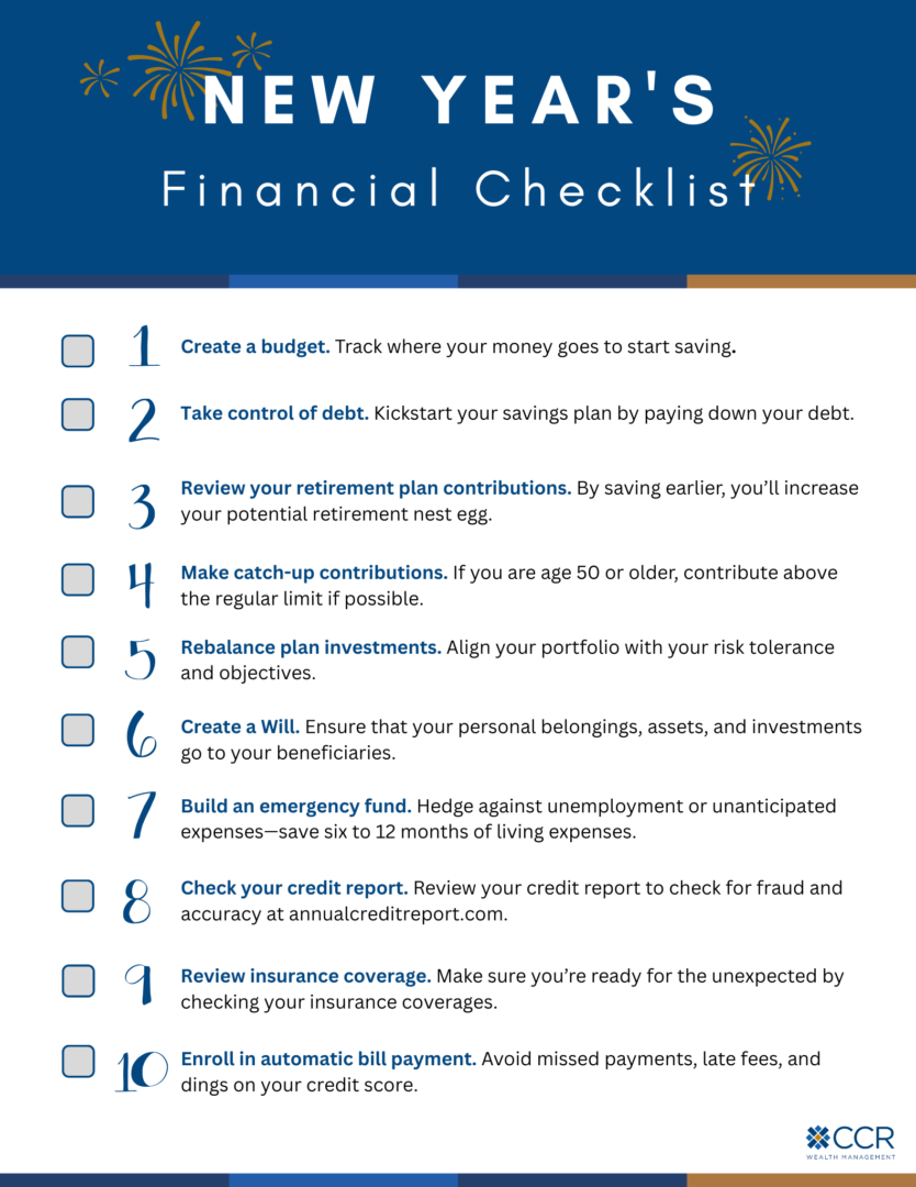 New Years Financial Checklist