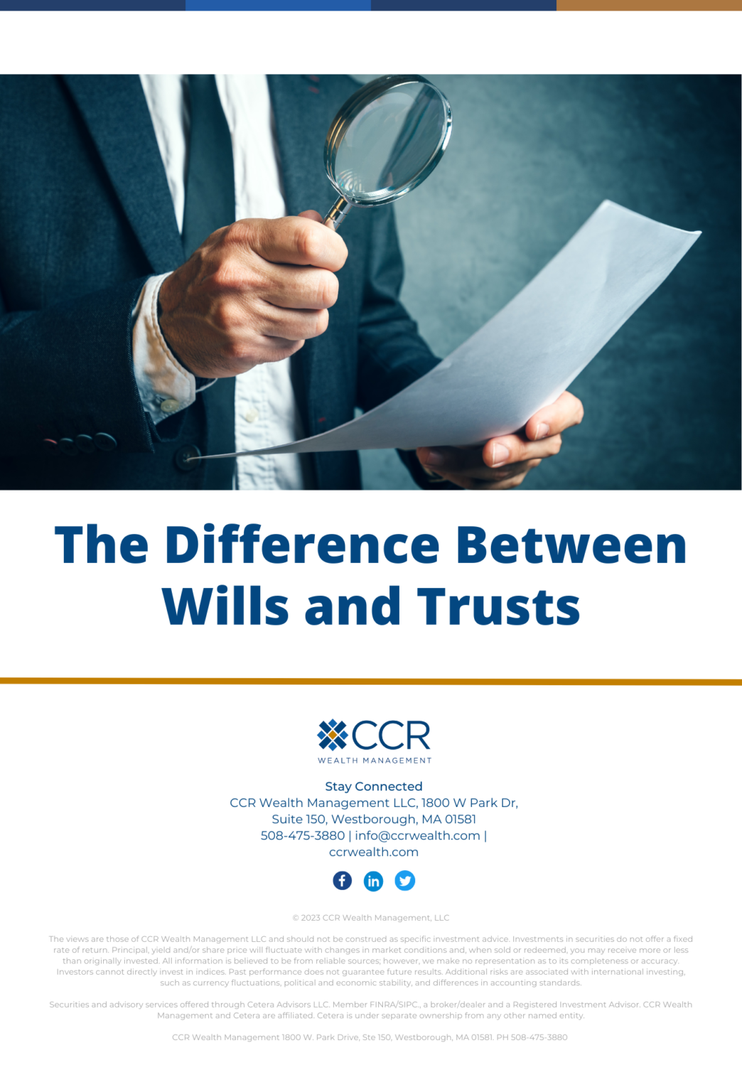 The Difference Between Trusts And Wills CCR Wealth Management the-difference-between-trusts-and-wills-ccr-wealth-management