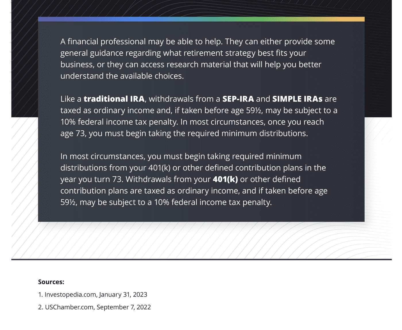 Exploring Retirement Plans for Small Businesses 6